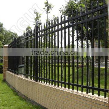 for Street Decorative Black Cheap Steel Fence, Factory Direct Production Fence
