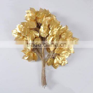 Fake Leaf Branch Factory Hot Selling Outdoor/indoor Artificial Ficus Leaf Branch photo-5