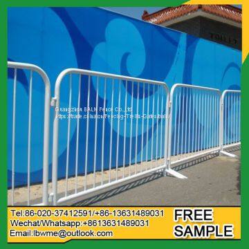 Pvc coated outdoor retractable fence temporary fence