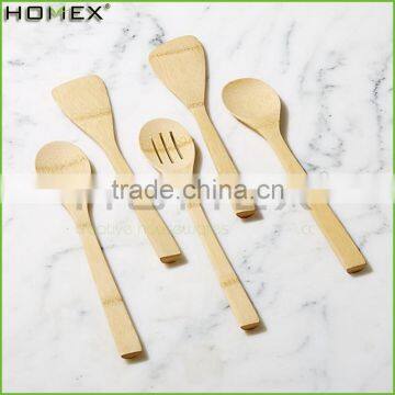 Germ-resistant Bamboo Cooking Utensil Set Homex BSCI/Factory