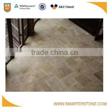 Factory direct sale beige travertine marble