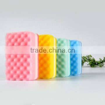 Three Layer Wave Shaped Cleaning Sponge /Sponge Scourer photo-2