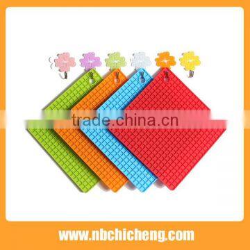 Heat Insulation Mat Silicone Pot Mat Silicone Trivet Mat BBQ Grill Mat photo-2