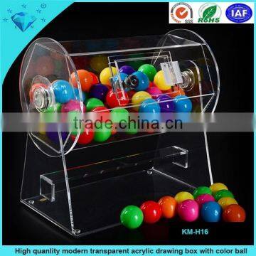 Acrylic Vote Display Box With Door and Locker photo-4