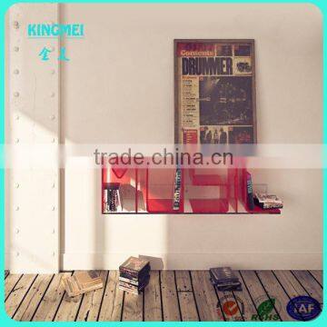 Custom Best Quality Clear Acrylic Plexiglass Bookshelf photo-2