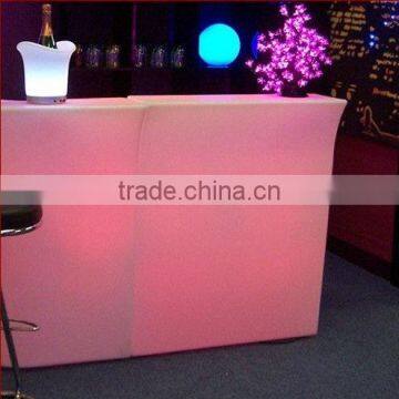 die casting molded illuminated led bar table