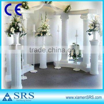 Wedding White marble pillars for decoration