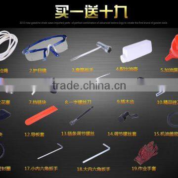 20"Blade 58cc Gas Chain Saw Wood Cutter Gasoline Chain Saw Heavy Duty Electric Chainsaw photo-5