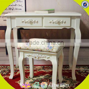 2017 New Design High Quality Wooden Bedroom Table and Chair Set, New Design Wooden Bedroom Table and Chair Set W08G189 photo-2