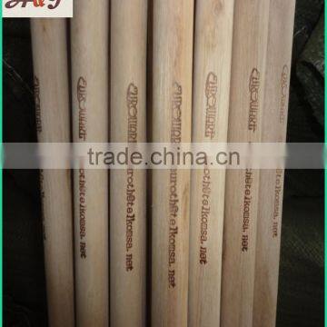 Hot Stamping Logo Natural Wooden Broom Handle photo-4