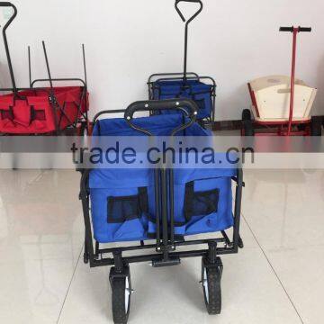 Top quality foldable beach trolley cart