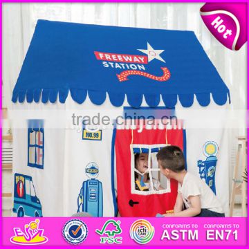 Boys play tent large freeway station playhouse for boys/girls indoor/outdoor W08L009