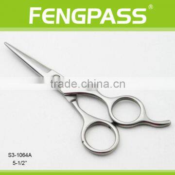 S3-1064A 5-1/2" Inch 2CR13 Stainless Steel Blade With ABS Handle Barbering Salons Tools Scissors