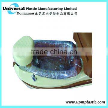 Disposable spa liner for foot basin