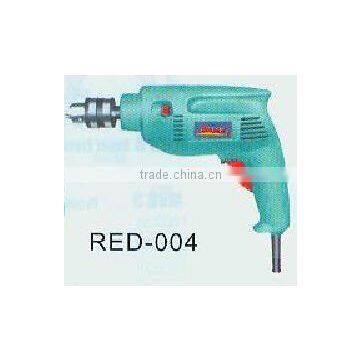 professional 380W rated input power electric drill for drilling steel and wood--RED 004(2204)