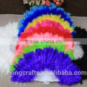 Party Feather Fan With Plastic Ribs photo-4