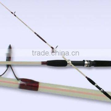 Solid Fishing Rod , Fiberglass with Polyester, High Tenacity