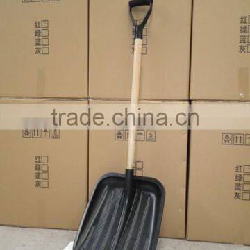 heavy duty plastic snow removel shovel ice scoop ice scraper with wooden/aluminium/steel handle