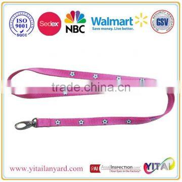 10mm wide silk-screen nylon lanyard