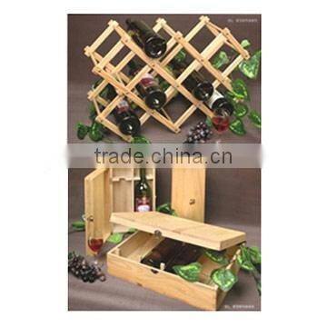 wine rack/wooden wine shelf