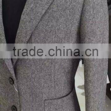 Ladies' Winter PU Slim Fit Basic Jacket Blazer photo-6