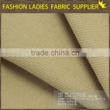 Hot Sales Ladies Fashion Fabric Cotton Polyester Spandex Jacquard Fabric Price per Meter photo-2