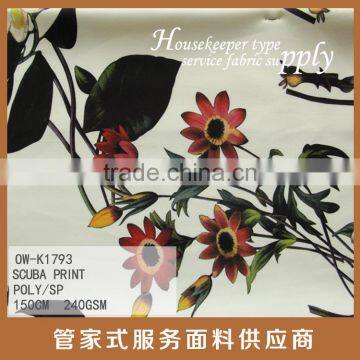 POLY SPANDEX SCUBA PRINT FOR GARMENT photo-3