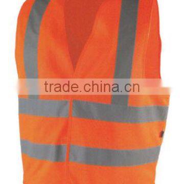 China factory custom reflective clothing for red safety vest