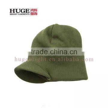 100% Acrylic Soft Touching Knit Beanie Hats For Men