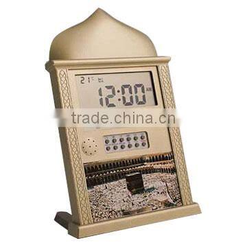 BHN301 Muslim Products Azan Alarm Clock with Five auto azan timers (2000 cities)