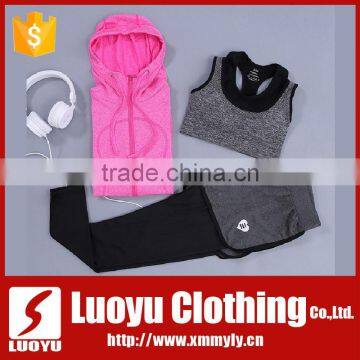 Factory Supply Fitness Wear Suit Women Sexy Yoga Bra Sport Yoga Pants photo-2