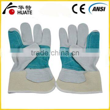 Safety Wokwear Protective Gloves Cow Split Leather Gloves photo-5