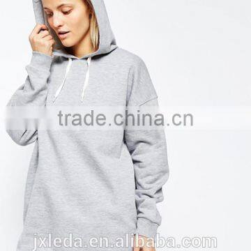 Oversized Pullover Blank Hoodie Sweatshirts for Women photo-3