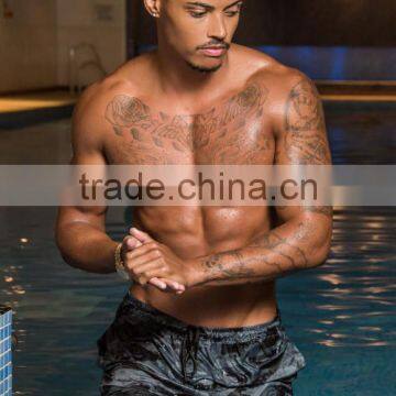 Men's Camo Swim Shorts 100% Polyester Full Sublimation Printed Shorts Fashion Design Beach Shorts Wholesale