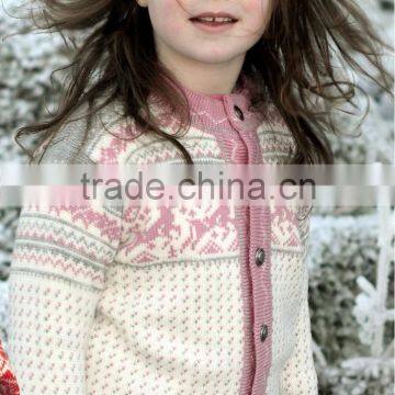 Wool Sweater Design for Boys Reindeer Wool Cardigan photo-3