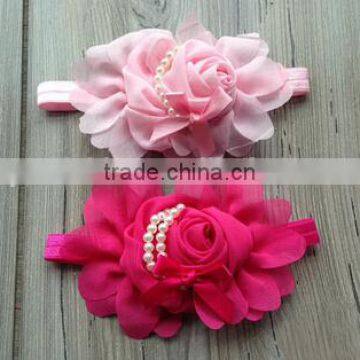 Newest Baby Pricess Hair Accessories Girls Pearl Decoration Headband photo-4