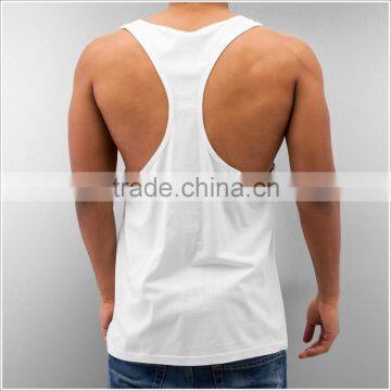Custom Summer Cool Men Vest Comfortable Blank Racer Back Gym Tank Top photo-2