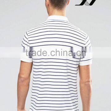 Stripped Polo t Shirt for Man in Fashinable Design photo-2