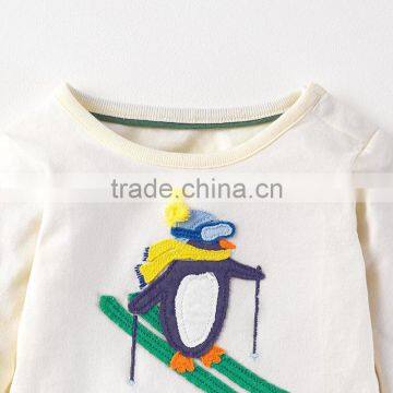 S33516W European Style Cartoon Boys T-shirt Cotton Autumn Children t Shirts photo-3