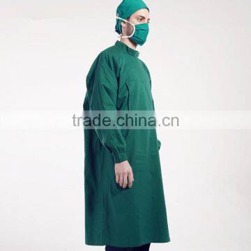 Guangzhou Hospital Wear Factory Nurse Medical Green Long Surgical Uniform photo-2