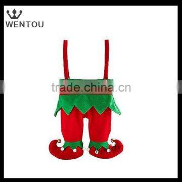 Personalized Blank Felt Christmas Elf Stocking photo-2