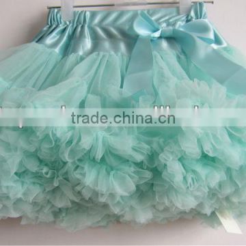 turquoise baby girl fluffy pettiskirts girl's tutu skirts