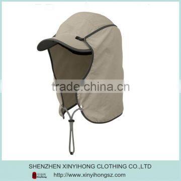 OEM Design Polyester Lightweight Golf Cap made for neck shade flap