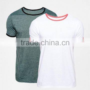 2017 Guangzhou Shandao OEM Factory New Arrival 180g 100% Cotton Plain Cheap Short Sleeve O-Neck MenT Shirt photo-2