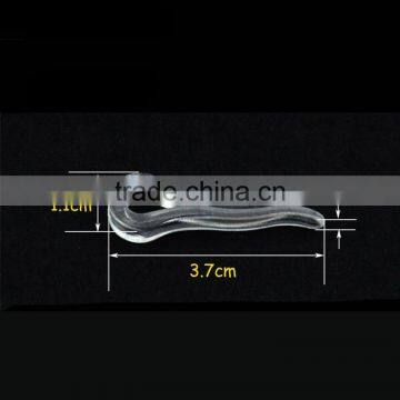 High Quality Without Teeth Shirt Packing Transparent Plastic Clips photo-3