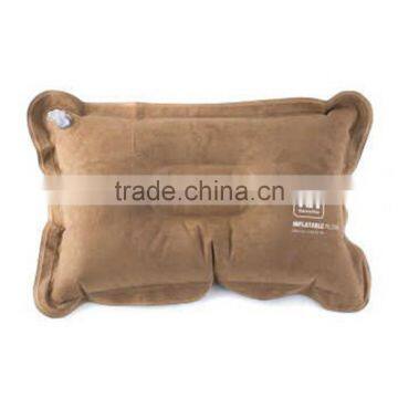 2016 Hot Sales Promotion Mini Travel Pillow Ultralight Portable Air Inflatable Suede Outdoor CampingTravel Soft Pillow photo-3