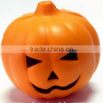 Halloween decoration custom PU pumkin stress ball PU foam ball toy