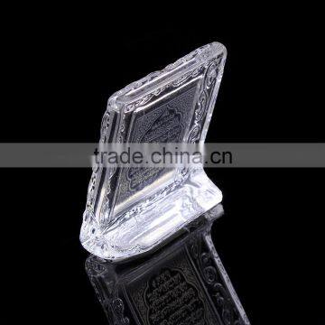 Imitation Exquisite Colors Crystal Bible Book For Islamic Wedding Gifts photo-3