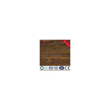 12mm AC3 High gloss surface walnut trailer wood flooring 9038
