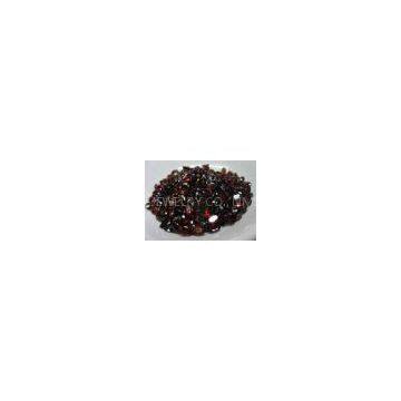 1.4cts Oval Natural Red Garnet Gemstones For Custom Jewelry 86mm